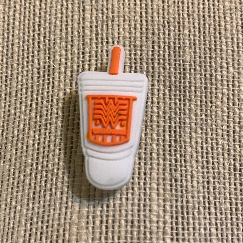 Whataburger drink croc charm